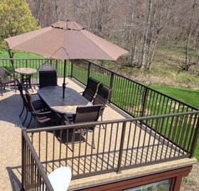 Duradek sundeck and patio - ready to entertain